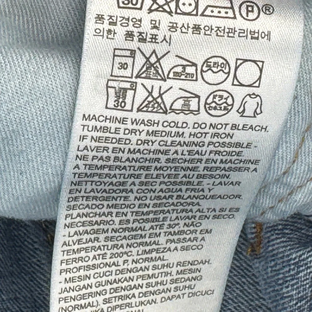 Levis 550 Relaxed Fit Jeans Mens W38 L30 Blue‎ Denim Pants 5 Pocket
